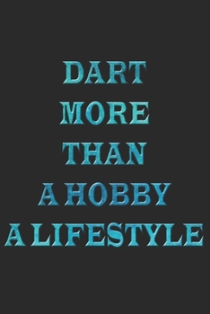 Dart Notizbuch: Dart Notizbuch die Perfekte Geschenkidee f�r Darts Spieler oder Dart Fans. Das Taschenbuch hat 120 wei�e Seiten mit Punktraster die dich beim Schreiben oder skizzieren unterst�tzten.