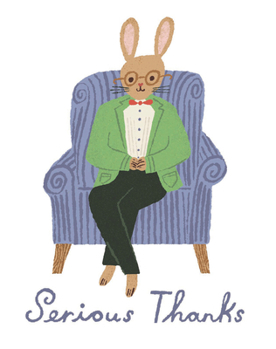Misc. Love Muchly Greeting Cards: Thank You - Serious Thanks (Pack of 6) Book
