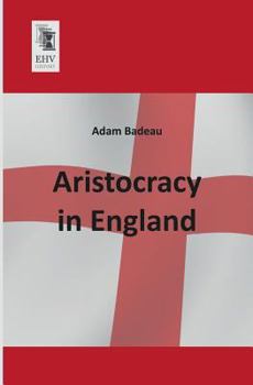 Paperback Aristocracy in England Book