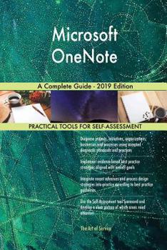 Paperback Microsoft OneNote A Complete Guide - 2019 Edition Book