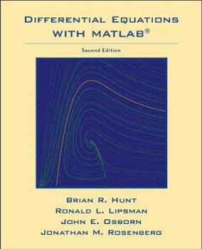 Paperback Differential Equations with MATLAB Book