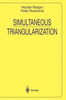 Hardcover Simultaneous Triangularization Book