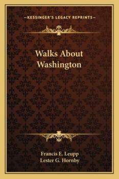 Paperback Walks About Washington Book