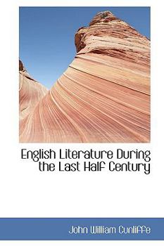 Paperback English Literature During the Last Half Century Book