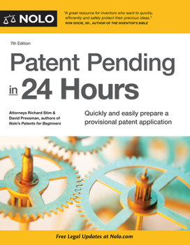 Paperback Patent Pending in 24 Hours Book
