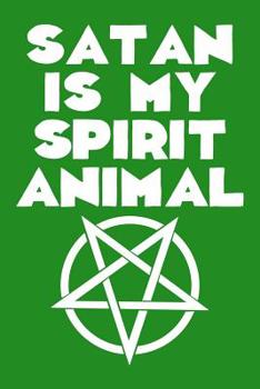 Paperback Satan Is My Spirit Animal: Graph Paper Notebook 6x9 120 Pages Book