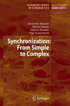 Hardcover Synchronization: From Simple to Complex Book