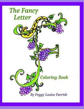Paperback The Fancy Letter F Coloring Book