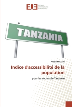 Paperback Indice d'accessibilité de la population [French] Book