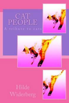 Paperback Cat people: A tribute to cats Book
