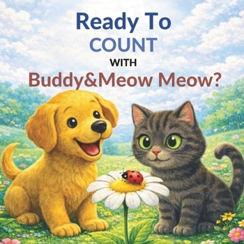 Paperback Ready To Count With Buddy & MeowMeow Book