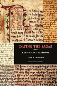 Hardcover Dating the Sagas: Reviews and Revisions Book