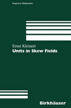 Paperback Units in Skew Fields Book