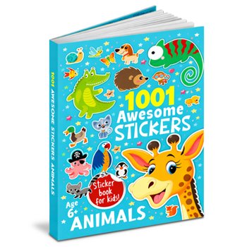 1001 Awesome Stickers Animals (Activity Book)