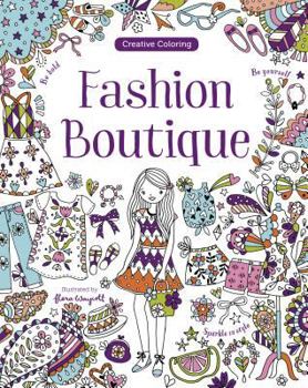 Paperback Fashion Boutique (Creative Coloring) Book