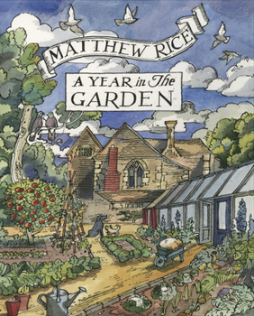 Hardcover A Year in the Garden Book