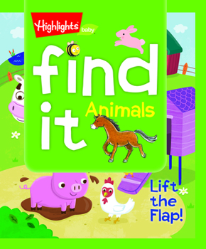 Board book Find It! Animals: Lift the Flap! Book