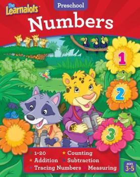 Paperback Preschool Numbers Ages 3-5 (Learnalots) Book