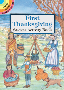 Paperback First Thanksgiving Sticker Activity Book