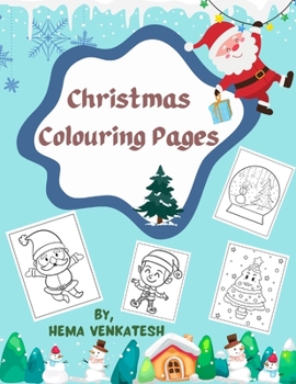 Paperback Christmas Colouring Pages: Best Colouring pages for kids Book