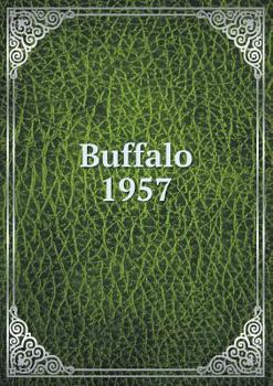 Paperback Buffalo 1957 Book