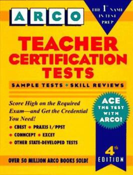 Paperback Teacher Certification Tests Book