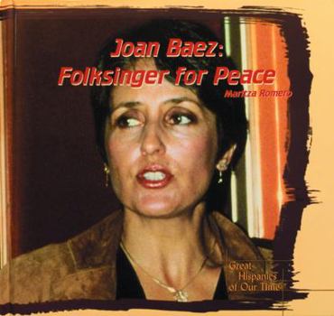 Library Binding Joan Baez: Folksinger for Peace Book