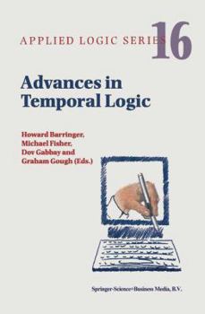 Paperback Advances in Temporal Logic Book