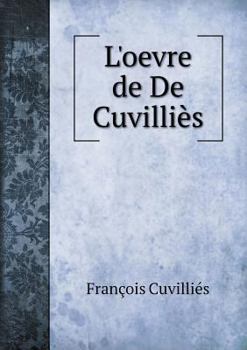 Paperback L'oevre de De Cuvilli?s [French] Book