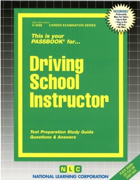 Paperback Driving School Instructor Book