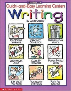 Paperback Quick-and-Easy Learning Centers: Writing (Grades 1-3) Book