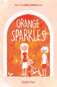 Paperback Orange Sparkles Book