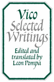 Paperback Vico: Selected Writings Book