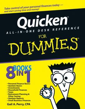 Paperback Quicken All-In-One Desk Reference for Dummies Book