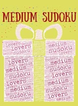 Hardcover Medium Sudoku - gift cover Book
