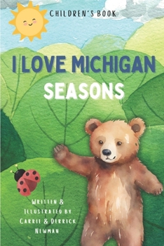 Paperback I Love Michigan Seasons Book