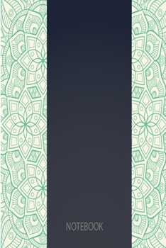 Notebook Mandala , Letter Size, Mandala Paper, Mandala Cover, 8.5” x 11