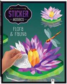 Paperback Sticker Mosaic: Flora and Fauna Book