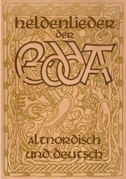 Paperback Heldenlieder der Edda - Altnordisch und deutsch [German] Book