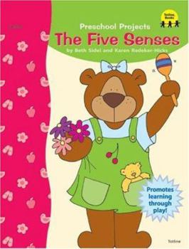 Paperback Preschool Projects: The Five Senses Book