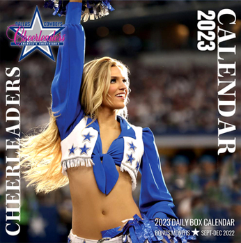 Unknown Binding Dallas Cowboys Cheerleaders 2023 Box Calendar Book