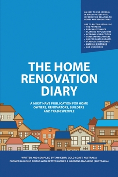 Paperback The Home Renovation Diary Book