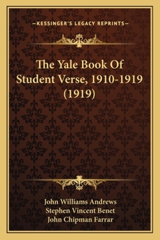 The Yale Book Of Student Verse, 1910-1919