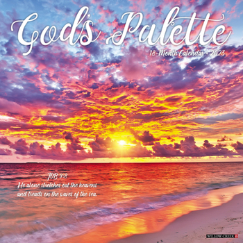 Calendar God's Palette 2023 Wall Calendar Book