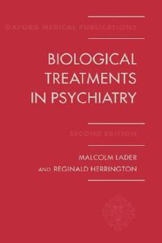 Hardcover Biological Treatments in Psychiatry Book