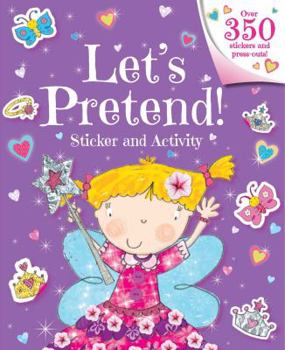 Paperback Let's Pretend! Sticker and Activity Book