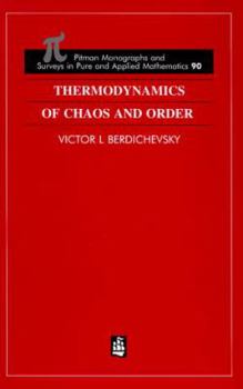 Hardcover Thermodynamics of Chaos and Order Book