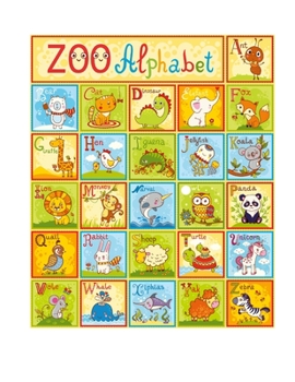 Paperback Color The Alphabet: A Children's Coloring Book of Fun Alphabet Letters for Ages 3 Years Old and up Book