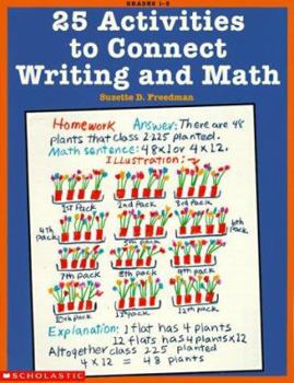 Paperback 25 Activitites Connecting Writing and Math Book