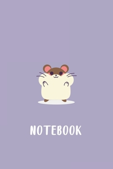 Paperback Cute Animal Purple Notebook Birthday Gift: Lined Notebook / Journal Gift, 120 Pages, 6x9, Soft Cover, Matte Finish Book